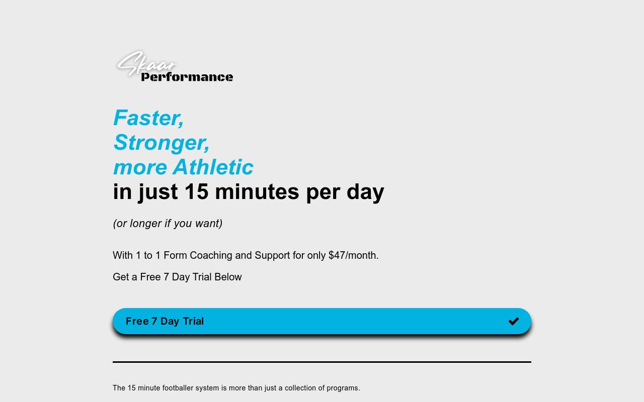 The 15 Minute Footballer the-15-minute-footballer